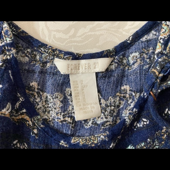 Forever 21 High Low Bohemian Tank Top - Picture 4 of 4